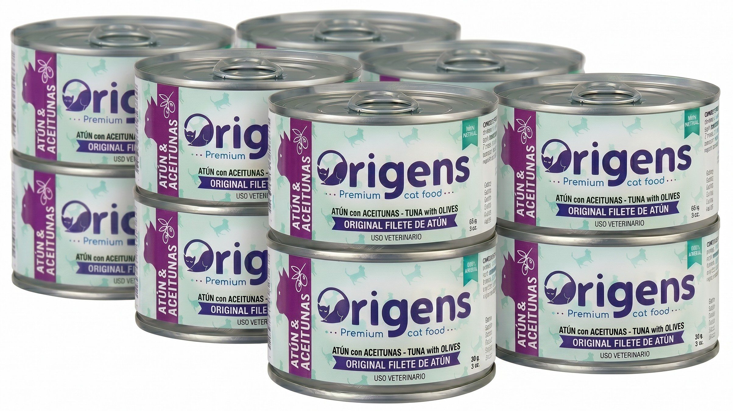Box 12 latas - Origens Atún Gato