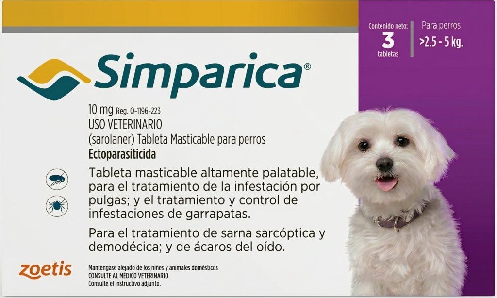 Simparica 10 mg (2.5-5 Kg)