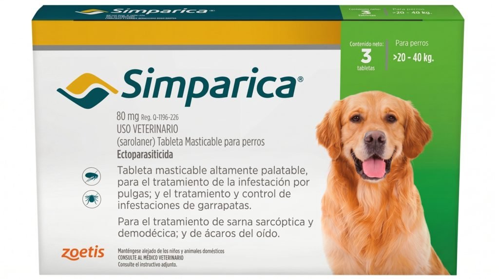 Simparica 80 mg (20.1-40 Kg)